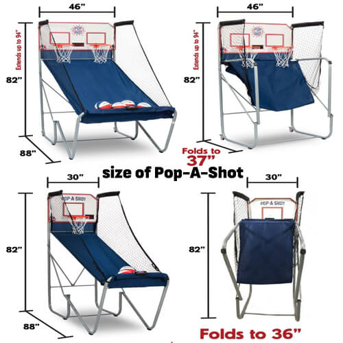 Ideal Ceiling Height for Pop-A-Shot
